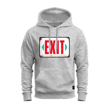Imagem de Moletom Exist Blusa De Frio Agasalho Aconchegante - Nexstar, Cinza, G