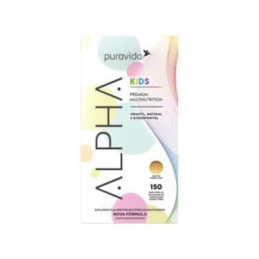 Imagem de Alpha Kids Multivitamínico Premium Puravida Infantil150 Cáps - Pura Vi