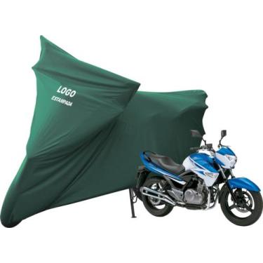 Imagem de Capa De Tecido Helanca Lycra Moto Suzuki Inazuma - Mz, Verde