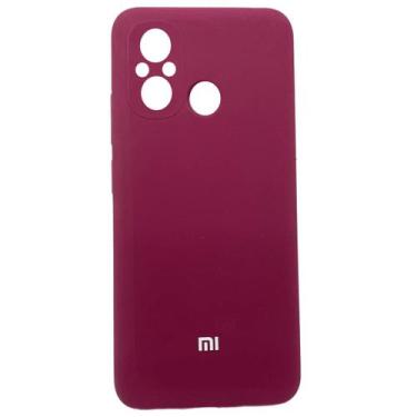 Imagem de Capa Case Silicone Aveludada Veludo para Xiaomi REDMI RM 11A - Tesla S
