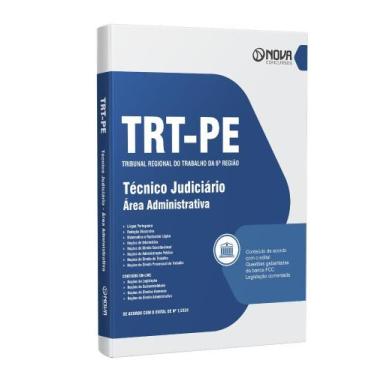 Imagem de Apostila TRT-PE 2024 - Técnico Judiciário - Área Administrativa
