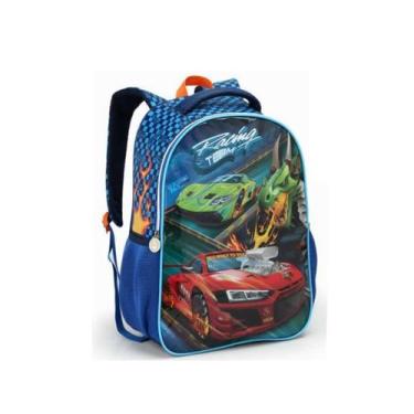 Imagem de Mochila Infantil Carros Racing Team Seanite 17"