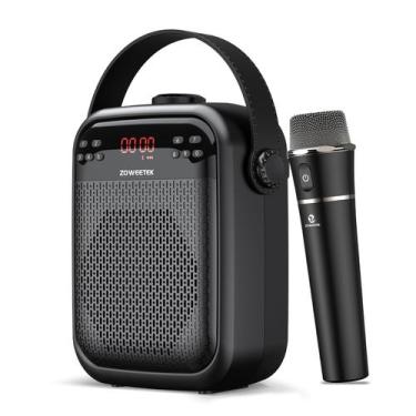 Imagem de Amplificador de voz ZOWEETEK com microfone sem fio H6 40W