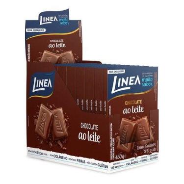 Imagem de Linea Chocolate Ao Leite 30g Sem Açúcar - 15 Unidades