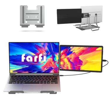 Imagem de Extensor de tela para laptop de 14 polegadas – Monitor portátil giratório de 360° para laptop TFT USB Laptop tela dupla, Plug and Play para Mac, PC e Chrome (monitor portátil único de 14,1 polegadas