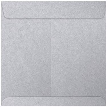 Imagem de LUXPaper Envelopes quadrados de 8 1/2 x 8 1/2 em prata metálico para cartões de 20 x 20 cm, convites de casamento, convites para eventos de negócios e notas de agradecimento, pacote com 50 (prata)