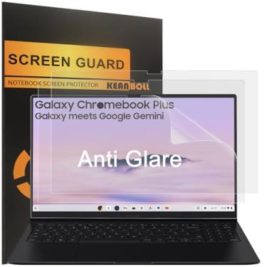 Imagem de KEANBOLL Pacote com 3 protetores de tela projetados para Samsung Galaxy Chromebook Plus/Samsung Galaxy Book 2 Pro SE de 15,6 polegadas (39.6 cm), antirreflexo e proteção contra impressões digitais