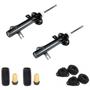 Imagem de PAR AMORTECEDOR DIANTEIRO COM KITS BATENTE COIFA E COXIM FIESTA 2003 A 2014 EXCETO NEW FIESTA