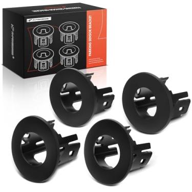 Imagem de A-Premium Moldura de retenção de sensor de assistência de estacionamento traseiro interno e externo de 4 peças compatíveis com modelos Ford - F-250/F-350 Super Duty, 2020 2021 2022