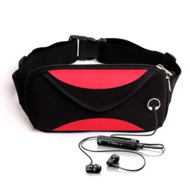 Imagem de Bolsa De Cintura Perfeita Para Motoboy Motoqueiro Esporte - AJUSTAVEL