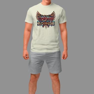 Imagem de Camisetas Básica Masculina Casual Estilosa Gola Redonda - Rodliwes, Of