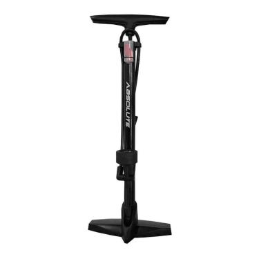 Imagem de Bomba de Ar Pé Bike 160psi com Manômetro Bico Presta Schrader Absolute