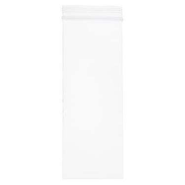 Imagem de uxcell Sacos plásticos recicláveis, 5 mm 5 x 12,7 cm, sacos de armazenamento autovedantes, sacos de embalagem para joias, alimentos, roupas, lembrancinhas de festa (100 unidades)