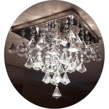 Imagem de Lustre Moderno Para Quarto Com Lâmpadas Inclusas - LUZ DECOR, 30cm, Bi
