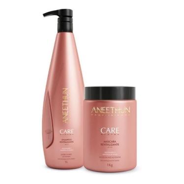 Imagem de Aneethun Kit Care System Shampoo Litro E Máscara Kg
