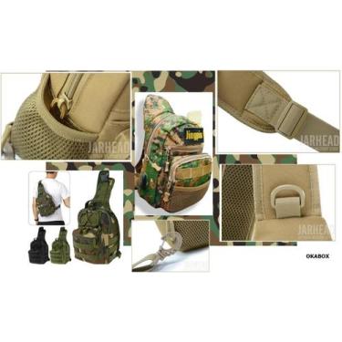 Imagem de Pochete Tactical Military selva camuflada transversal pÀgua - OKABOX