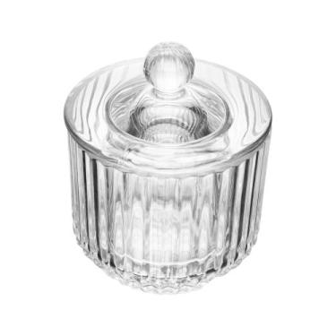 Imagem de Manteigueira Francesa Império 9x9x11cm Cristal Ecológico Wolff - rojem