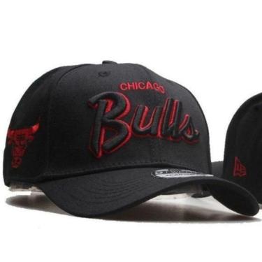 Imagem de Boné NBA New Era 9twenty Chicado Bulls black and red Cor:;Genero:Unissex;tamanho:Unico-Unissex