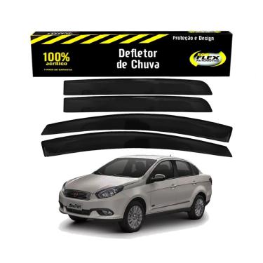 Imagem de Jogo calha defletor chuva fiat grand siena 1.0 1.4 2017 A 2020