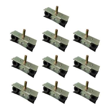 Imagem de Kit 10 Coxim Lanterna Traseira Para Scania 112 113 142 143 - STORE AUT