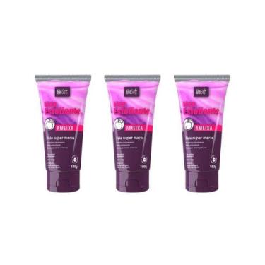 Imagem de Creme Esfoliante Soft Hair 180G Ameixa - Kit Com 3Un