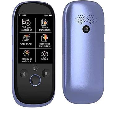 Imagem de TLTDSMY Dispositivo tradutor de idiomas, mini tradutor de voz inteligente de 75 idiomas, 5 idiomas tradutor off-line WiFi/hotspot touch screen Pocket Translator It's so Kind of You