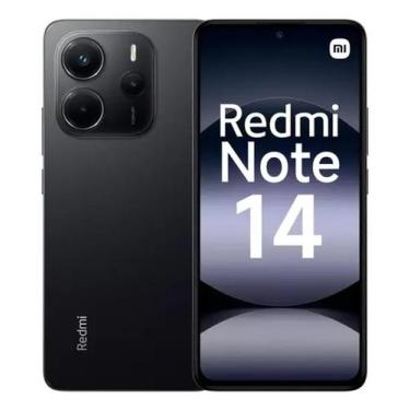 Imagem de Celular Redmi Xaiomi Note 14 4G 8 + 256gb ( Midnight Black) Preto