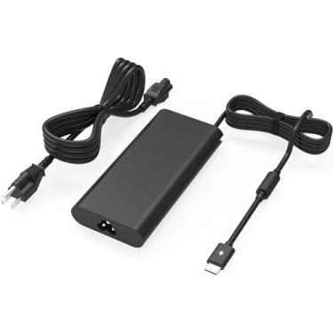 Imagem de 130W USB C Adaptador de para computador portátil compatível com Dell Xps 17,Precision 5550 5530 2in1,XPS 15 2in1 9575，DA130PM170 HA130PM170 0K00F5 K00F5 0M0H25 M0H25 T4V18