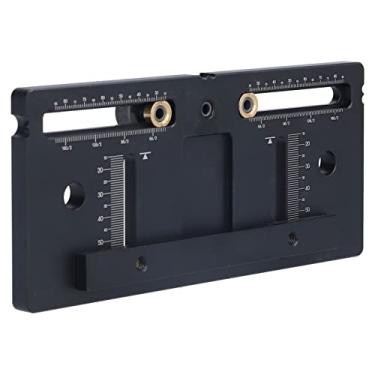 Imagem de Localizador do Perfurador do Passo do Punho, Posicionador do Armário Porta Resistente à Oxidação para Materiais de Construção Melhoria Casa para Trabalhar Madeira