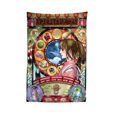 Imagem de Estúdio Ghibli Ukiyo-e Anime Tapeçaria Para Sala de estar Decoração de