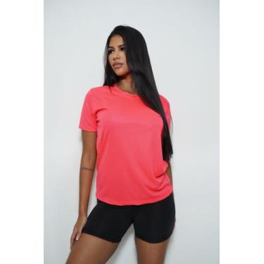 Imagem de Camiseta Dry Fit Em Poliester Academia/ Musculação/ Caminhada/ Treino 