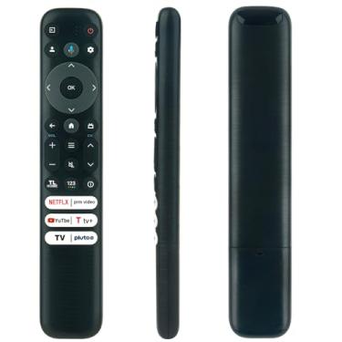 Imagem de Beyution RC813 FMB2 Controle remoto de voz de substituição adequado para TCL Smart TV 75QM850G 85QM850G 98QM850G 32S350G 40S350G 43S350G 55Q650G 65QM850G 43S450G 50S450G 50S450G 50S450G 5S4500 G