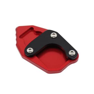 Imagem de REWOLFNUS Extensor de placa ampliadora de pé com suporte lateral para motocicleta para Honda CRF300L Rally 2020 2021 2022