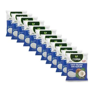 Imagem de 12uni Coco Ralado Fino Puro sem Açúcar 50gr - Copra