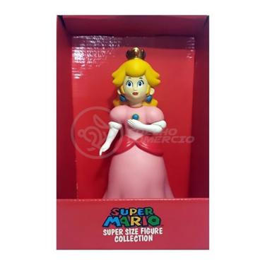 Imagem de Boneco Action Figure Princesa Peach Toadstool 23Cm Mario