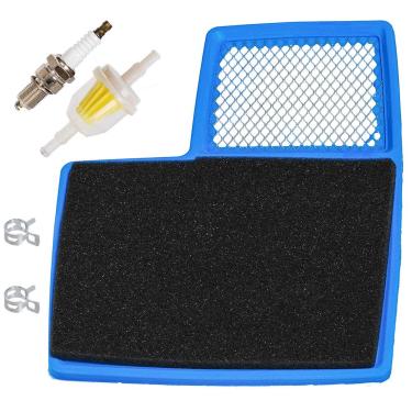 Imagem de HIFROM Air Pre Filter Filter Filtro de Combustível Spark Plug Tune Up Kit para Yamaha G16 G19 G20 G22 G29 Drive Gas Golf Cart 1996-UP 4 Ciclo 301cc 357cc Motor Substitui JN6-E4450-01 JN6-E445E-00