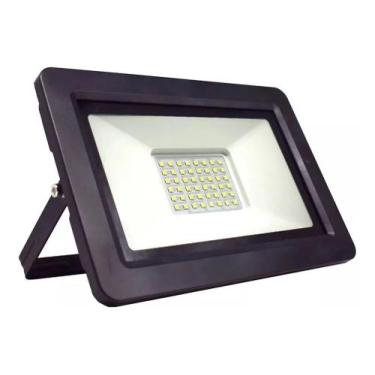 Imagem de Refletor Holofote SMD 200w Branco Frio Ip66 Bivolt - LED Flood Light