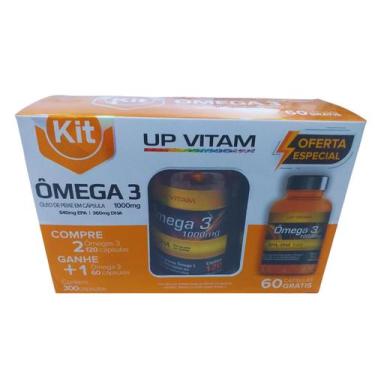 Imagem de Up Vitam OMEGA 3 1000 MG COMBO