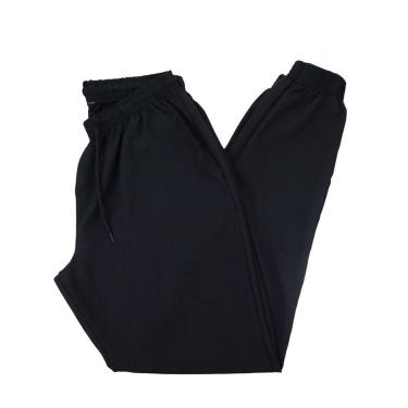 Imagem de Calça Tactel Masculina Hirlogs Plus Size Preta - 1619-Masculino