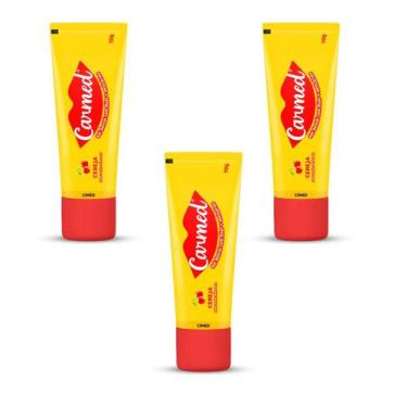 Imagem de Kit 3 und Gel Dental Carmed Cereja 70gr - Cimed