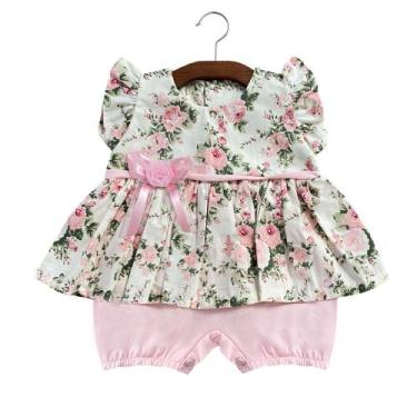 Imagem de Macacao Menina Bebe Curto - PEQUENO ANJO, 021, 166, G