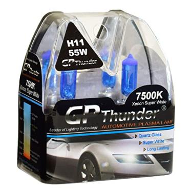Imagem de GP Thunder Lâmpadas brancas de xenon H11 7500K para farol de neblina/luzes diurnas (2 lâmpadas) SGP75K-H11
