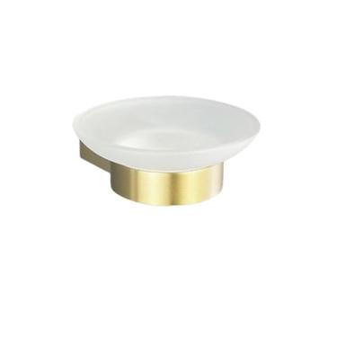 Imagem de Suporte para toalhas em aço inoxidável escovado dourado, suporte para escovas, suporte para papel, suporte para copos de vidro, suporte para roupões, gancho para roupas (saboneteira)