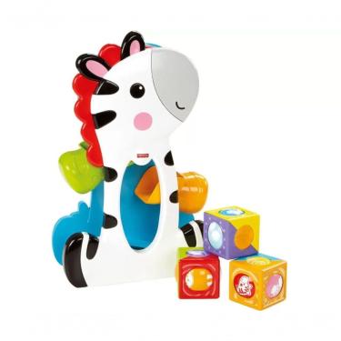 Imagem de Zebra Com Blocos Surpresa - Fisher Price - Mattel -