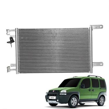 Imagem de Condensador Ar Condicionado Fiat Doblo 2002 Até 2008 - KLASSE AUTO PAR