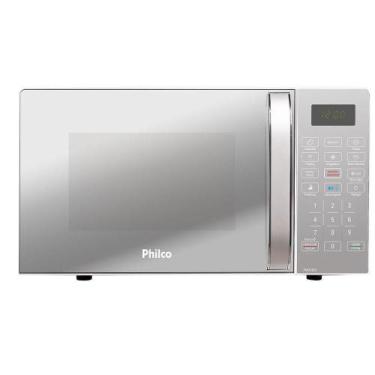 Imagem de Micro-ondas 20L Philco Espelhado Limpa Fácil 1100W 220V, 220V