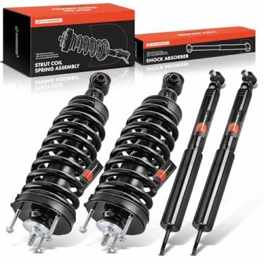 Imagem de A-Premium Conjunto (4) Amortecedores Dianteiros E Traseiros Completos, Molas Helicoidais Compatíveis Com Ford Crown Victoria Lincoln Town Car Mercury Grand Marquis, 2003-2011, 4,6 L