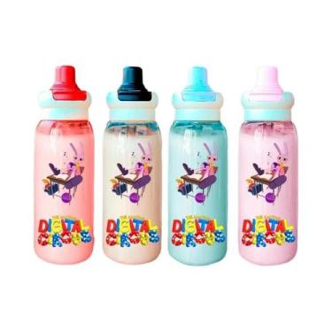 Imagem de Copo De Palha Digital De Circo À Prova De Vazamento De 700 ML Para Esp