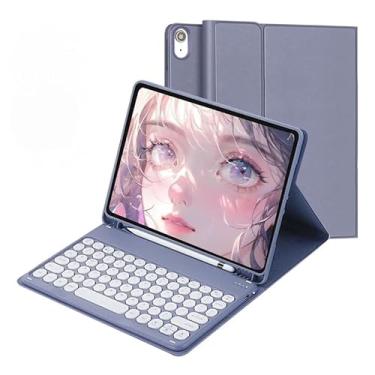 Imagem de Capa Flip Com Teclado Redondo Para Samsung A7