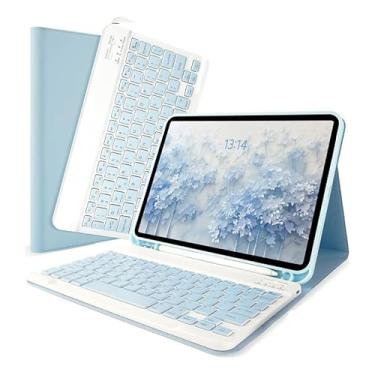 Imagem de Capa Com Teclado Bluetooth Para Tab S7 Fe E S8 Plus